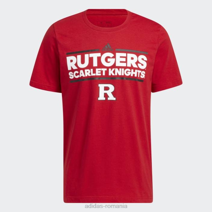 Adidas tricou roșu bărbați roșu/ncaa-rut-7a4-1 2JBN20365