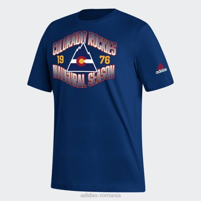Adidas tricou rockies playmaker bleumarin închis bărbați bleumarin închis/nhl-crk-5cr 2JBN20672
