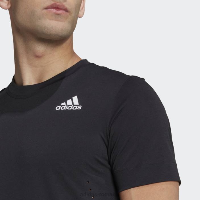 Adidas tricou tenis new york freelift negru bărbați negru 2JBN20210