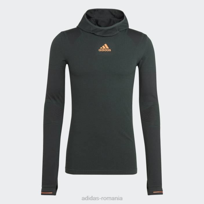 Adidas verde x-city cu mânecă lungă bărbați verde/negru 2JBN20488