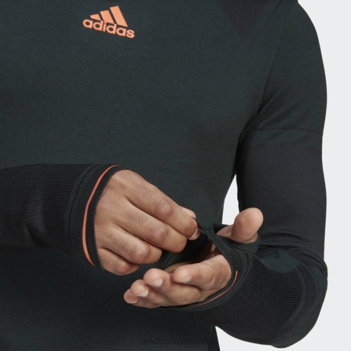 Adidas verde x-city cu mânecă lungă bărbați verde/negru 2JBN20488