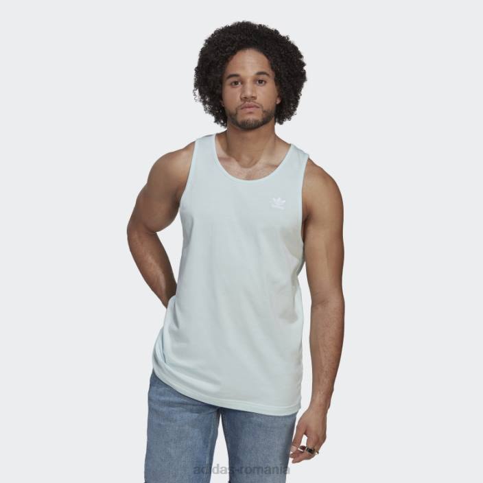 Adidas adicolor essentials trefoil tank top albastru adidas bărbați albastru 2JBN20448