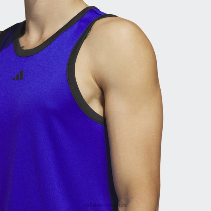 Adidas blue legends baschet 3-stripe tank top fashion bărbați albastru/negru 2JBN20538