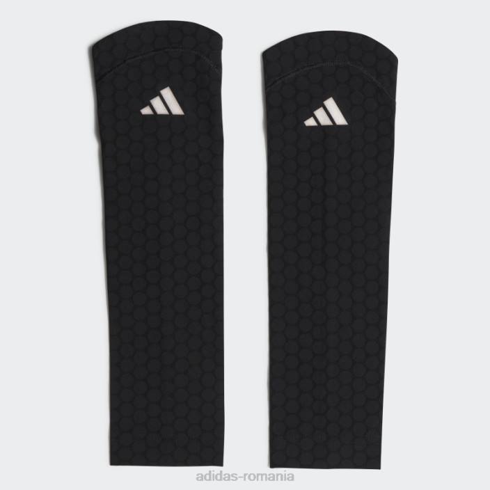 Adidas mâneci de braț de tenis negre unisex negru 2JBN20444