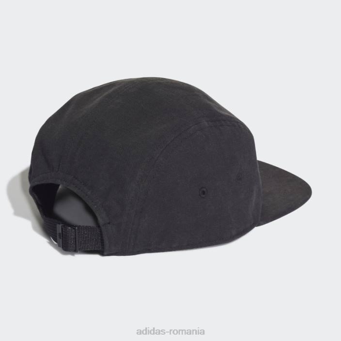 Adidas cinci zece șapcă cu cinci panouri negru unisex negru 2JBN8216