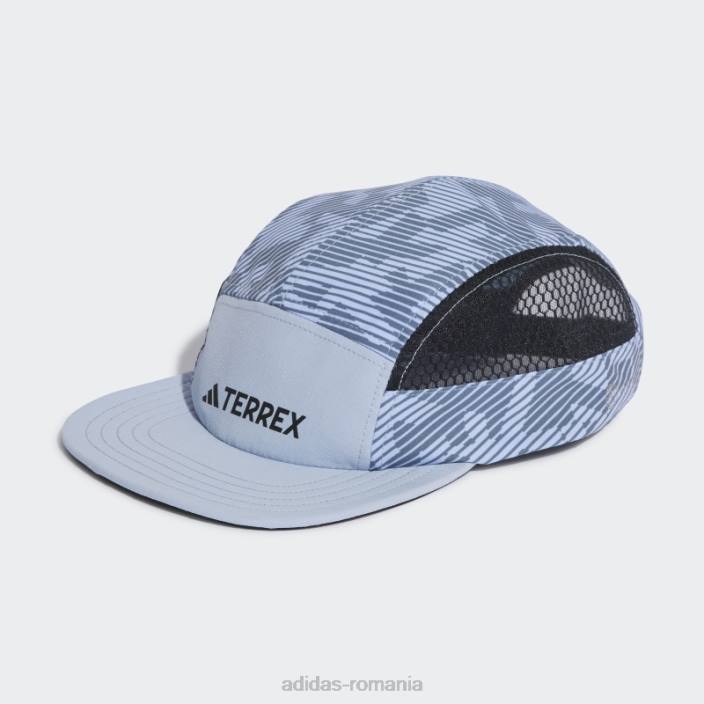 Adidas terrex heat.rdy șapcă grafică cu 5 panouri albastru alba adidas unisex albastru zori/negru 2JBN7650