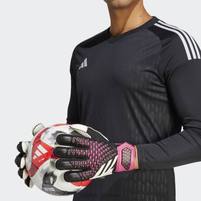 Adidas mănuși adidas predator match negru unisex negru/alb/roz 2JBN21585