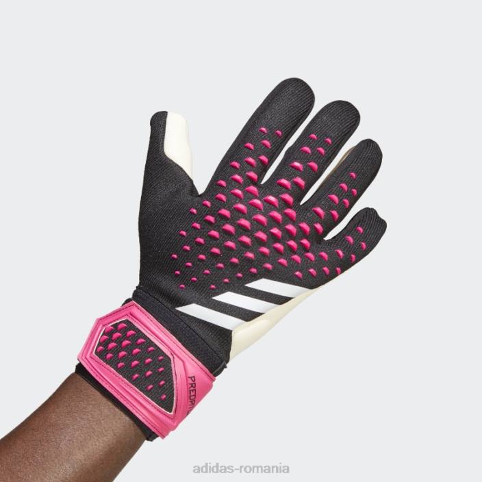 Adidas mănuși negre predator league unisex negru/alb/roz 2JBN21593