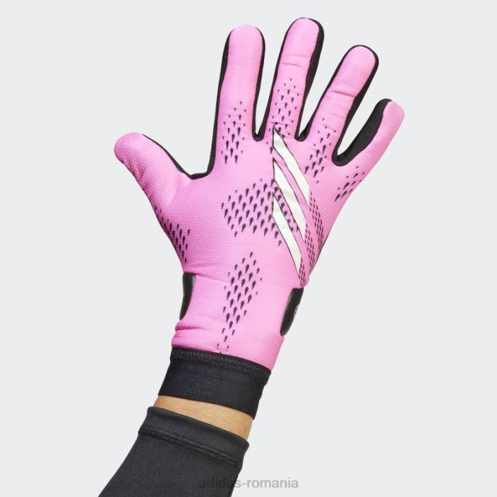 Adidas manusi de liga x speedportal roz unisex roz/zero metalic/negru 2JBN21584
