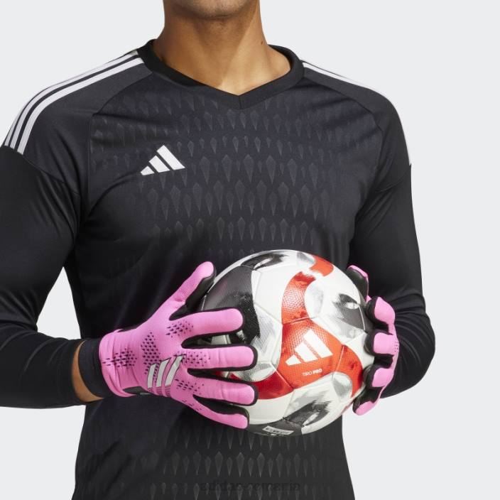 Adidas manusi de liga x speedportal roz unisex roz/zero metalic/negru 2JBN21584