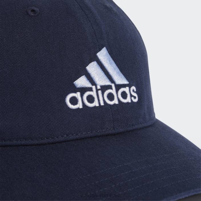 Adidas cerneală pentru șapcă cu logo brodat în două culori unisex cerneală/zori albastru 2JBN1789