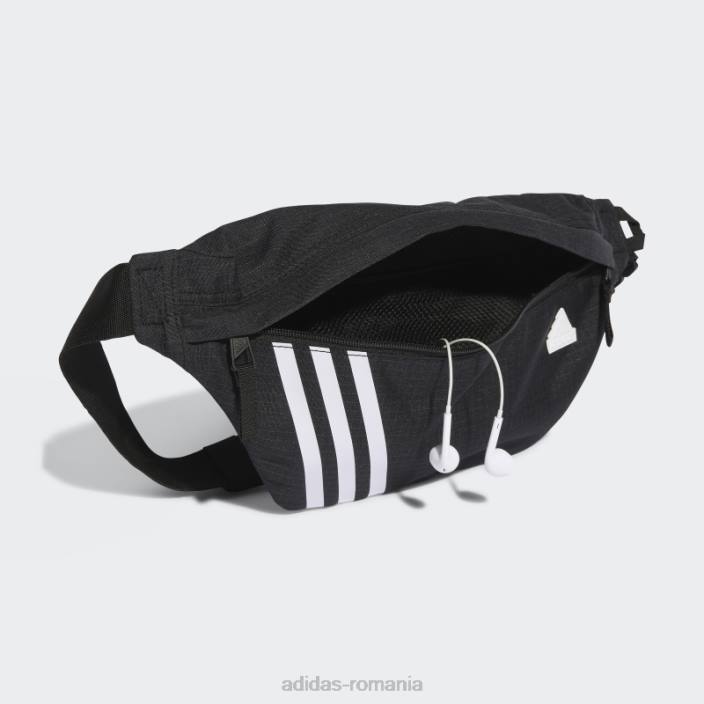 Adidas geantă neagră pentru întoarcere la școală unisex alb negru 2JBN1829