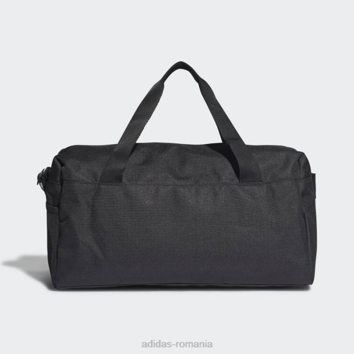 Adidas insigna neagră a geantă sport mic unisex alb negru 2JBN1913