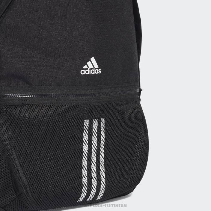 Adidas rucsac clasic cu 3 dungi alb fierbinte unisex alb negru 2JBN1935