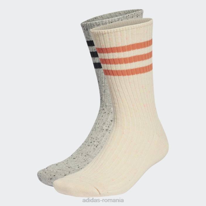 Adidas sosete lounge crew 2 perechi multicolor adidas unisex multicolor 2JBN1800