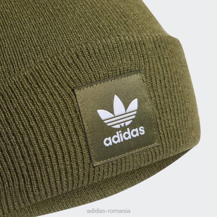 Adidas adicolor cuff beanie olive unisex măsline 2JBN7688