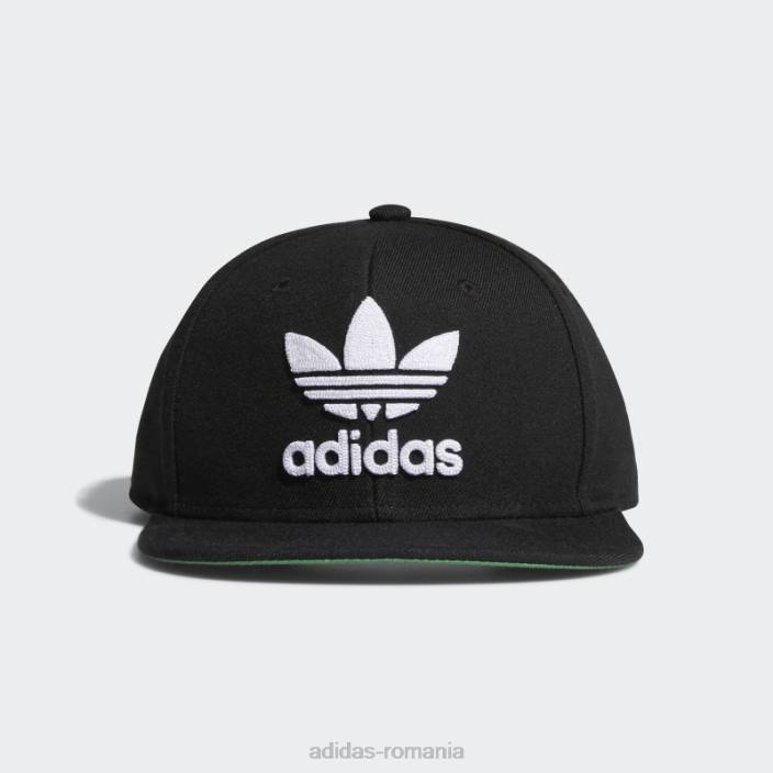 Adidas șapcă cu snap-back cu lanț trefoil alb unisex alb negru 2JBN7395