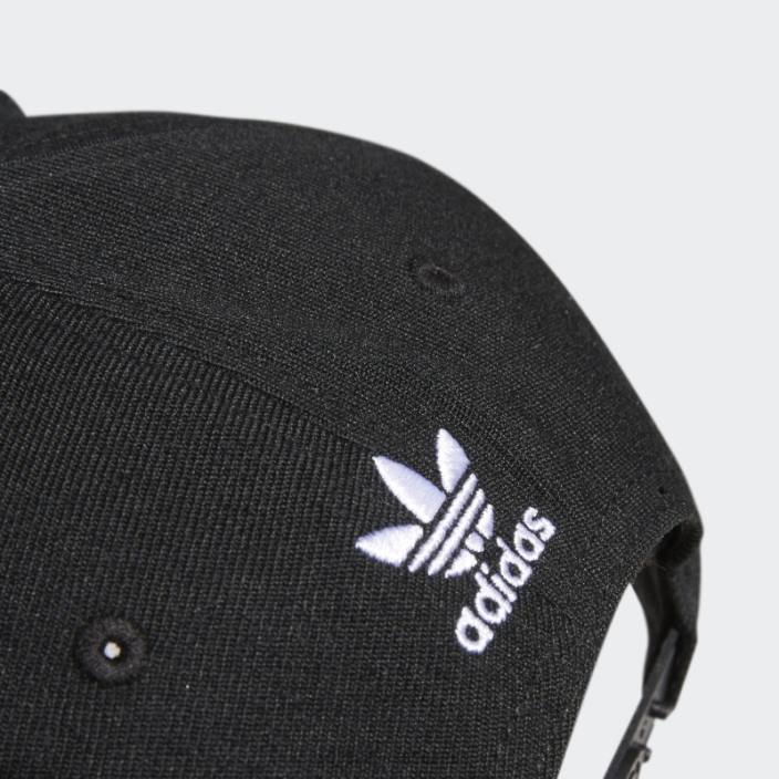 Adidas șapcă cu snap-back cu lanț trefoil alb unisex alb negru 2JBN7395