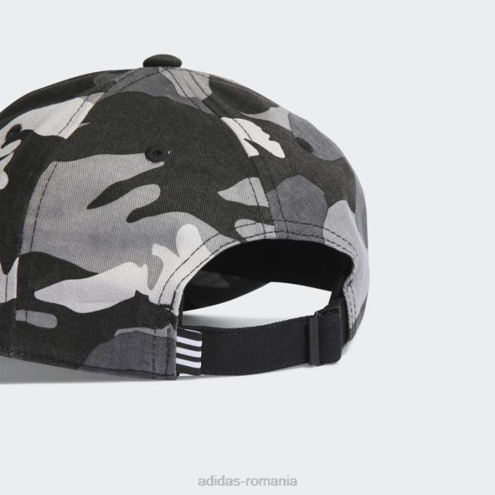 Adidas șapcă de baseball camo neagră unisex negru 2JBN15346