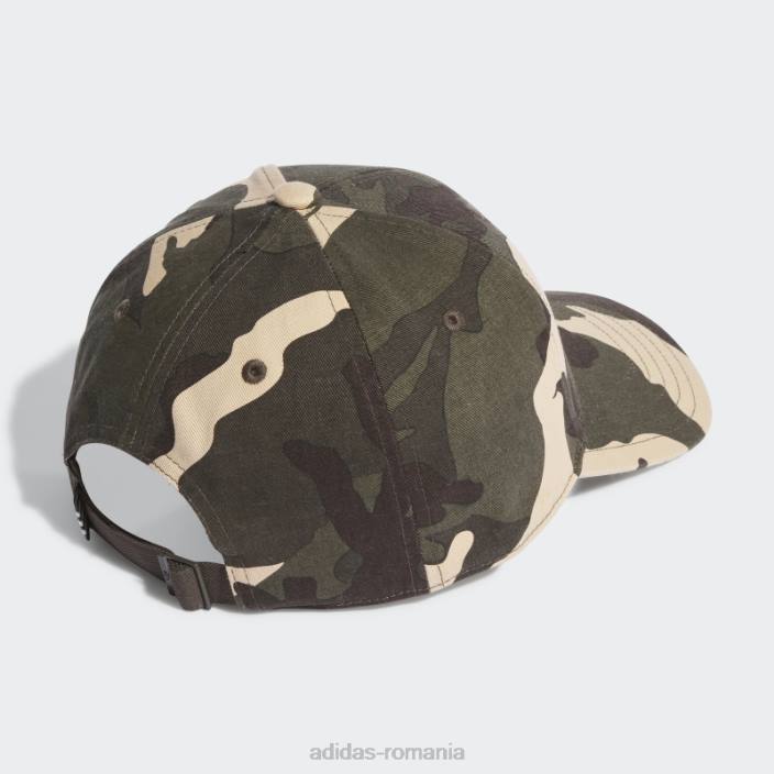 Adidas șapcă de baseball camo olive adidas unisex măsline 2JBN15522
