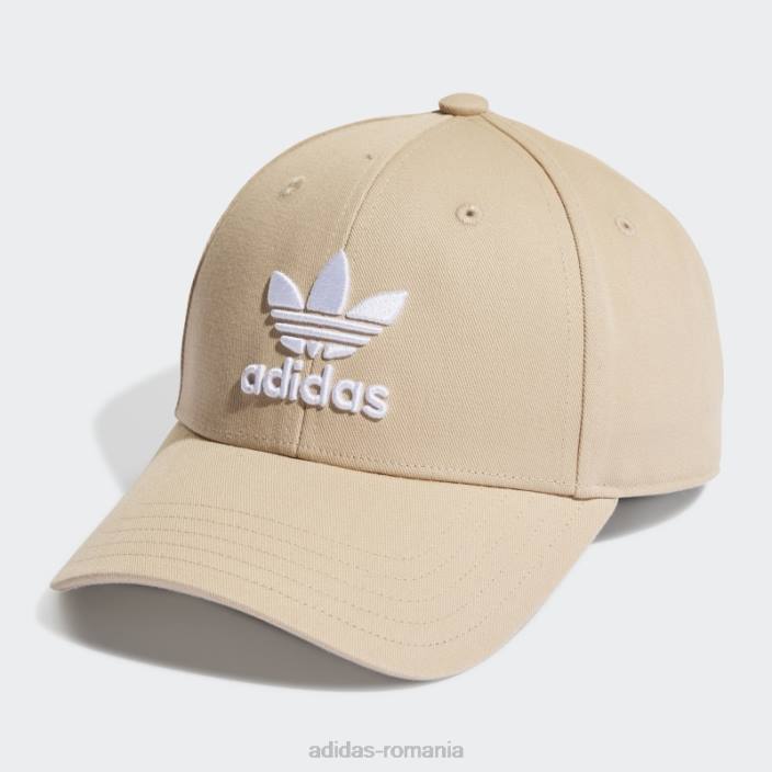 Adidas șapcă de baseball trefoil bej adidas unisex bej 2JBN15414
