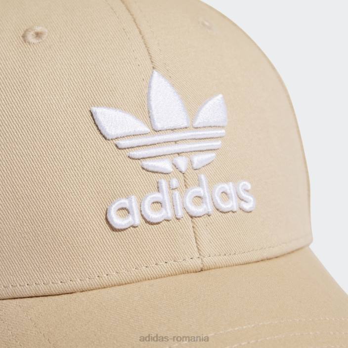 Adidas șapcă de baseball trefoil bej adidas unisex bej 2JBN15414