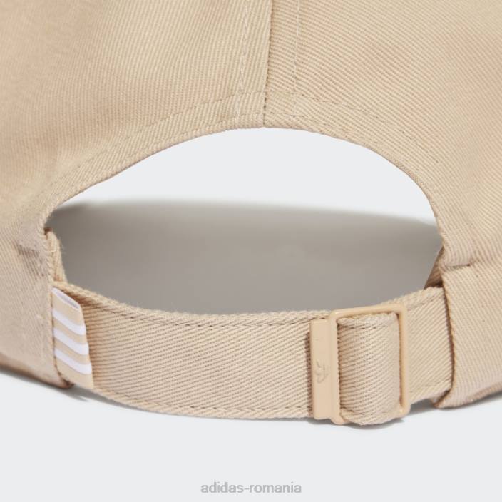 Adidas șapcă de baseball trefoil bej adidas unisex bej 2JBN3777