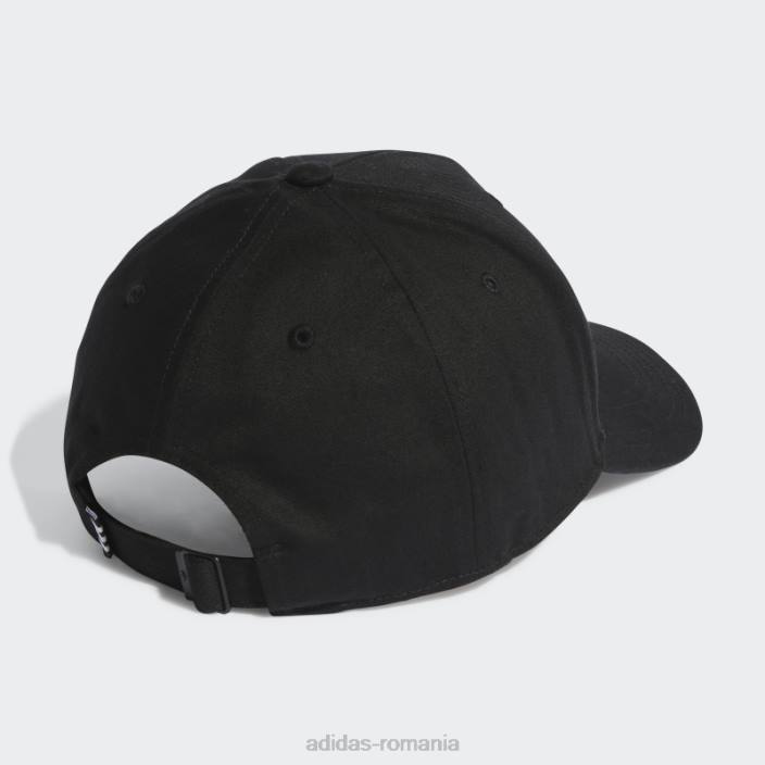 Adidas șapcă de baseball trefoil neagră adidas unisex negru 2JBN7674