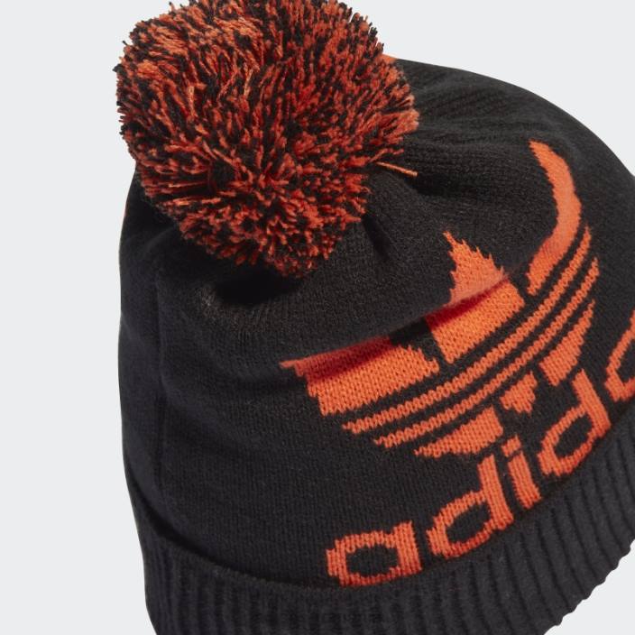 Adidas beanie negru adicolor archive bobble unisex negru/portocaliu 2JBN7709