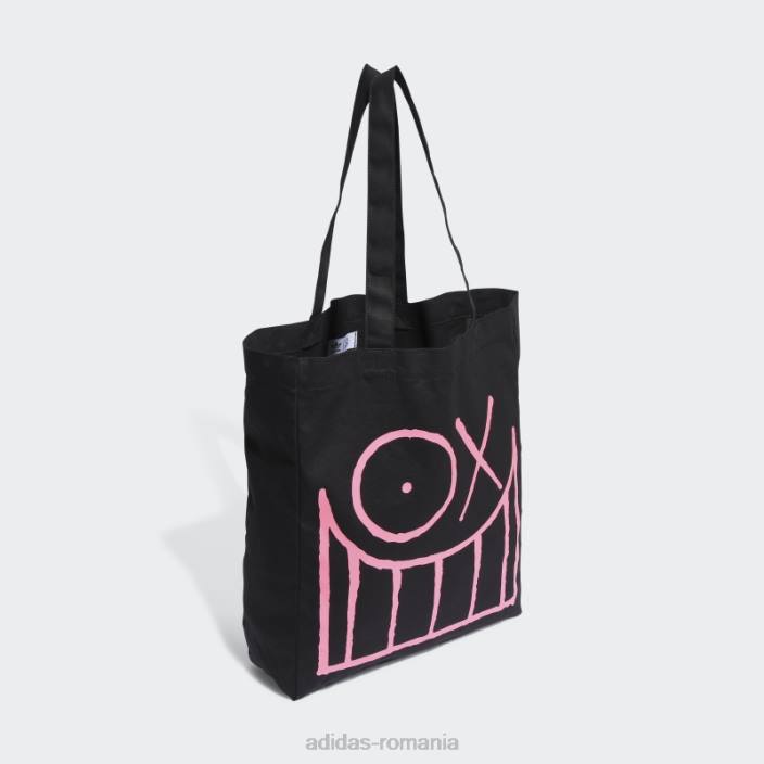 Adidas black originals x andré saraiva shopper bag fashion unisex negru 2JBN7855