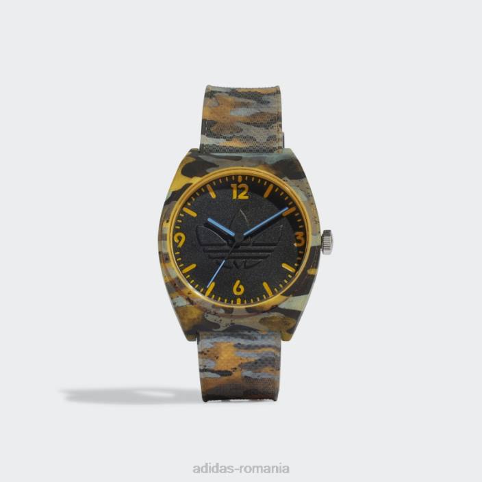 Adidas ceas adidas ultimate yellow camo project two camo unisex ultimate galben camo/negru 2JBN15807