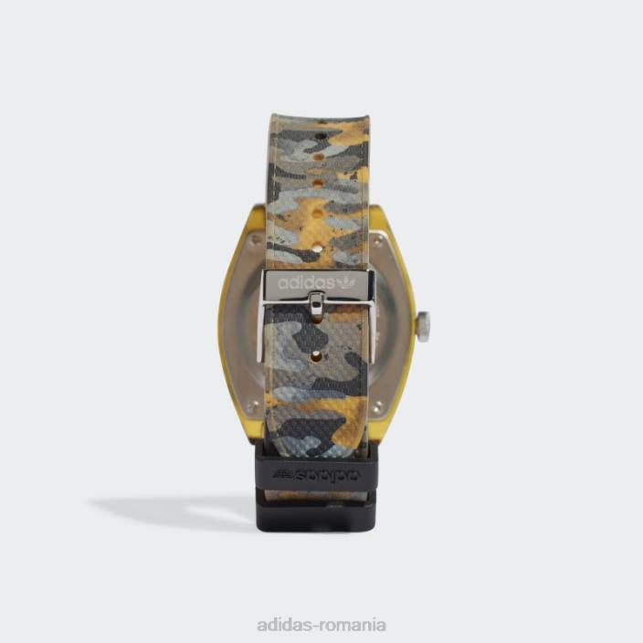 Adidas ceas adidas ultimate yellow camo project two camo unisex ultimate galben camo/negru 2JBN15807