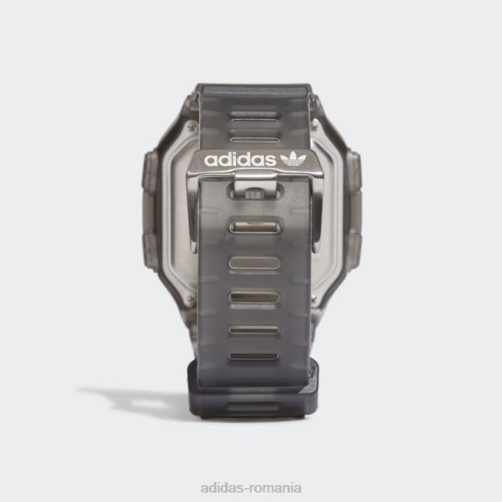 Adidas ceas digital one gmt r transparent unisex transparent/gri mediu 2JBN7375