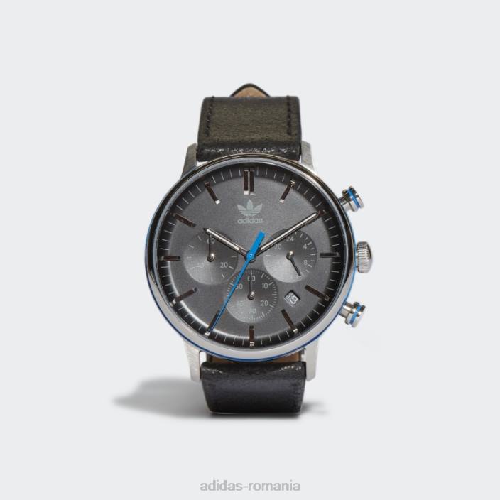 Adidas ceas negru cod one chrono l adidas unisex negru argintiu 2JBN7377