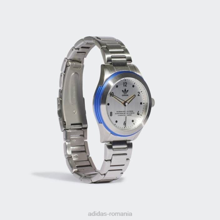 Adidas cod trei sst ceas argintiu adidas unisex pasăre argintie/albastru 2JBN7932