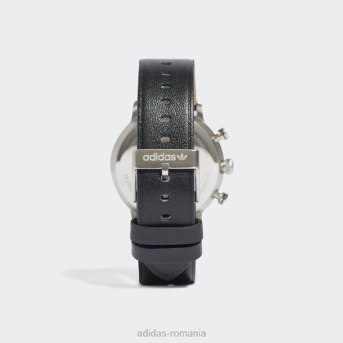 Adidas code one chrono l ceas negru unisex argintiu/negru 2JBN7374