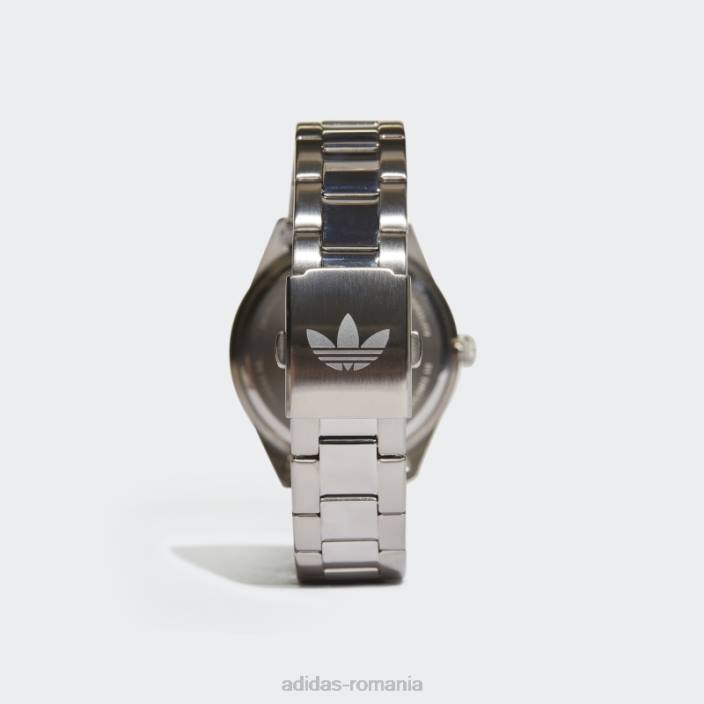 Adidas editia trei sst ceas argintiu unisex argintiu/verde 2JBN7376