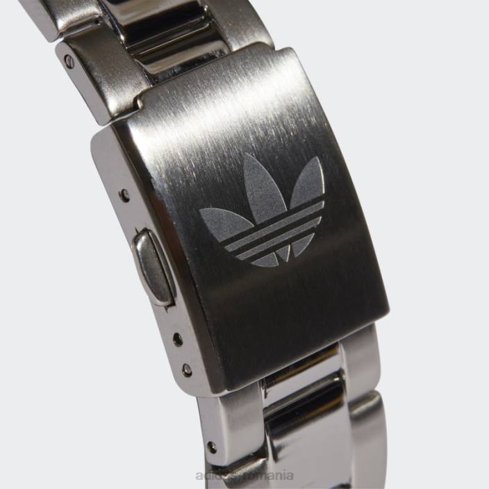 Adidas editia trei sst ceas argintiu unisex argintiu/verde 2JBN7376
