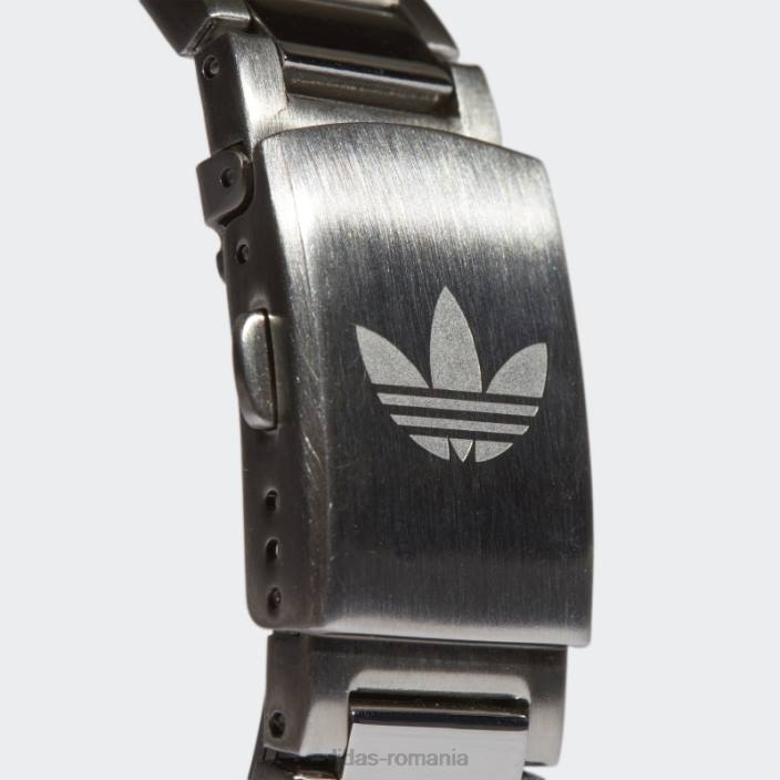 Adidas editie argintie one chrono sst ceas unisex argintiu/negru 2JBN7906