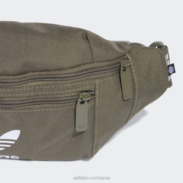 Adidas geantă clasică adicolor olive unisex măsline 2JBN15671