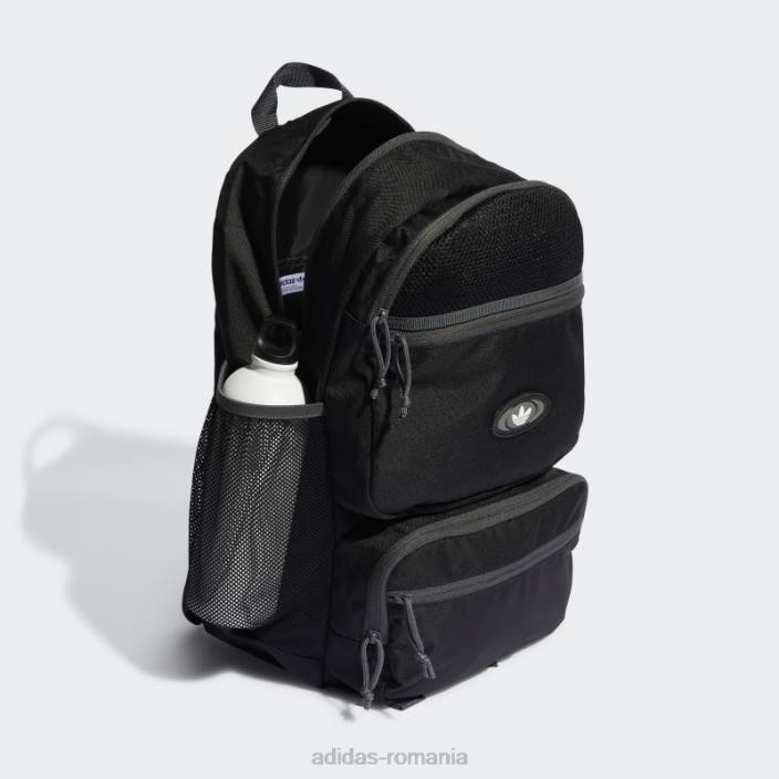 Adidas geantă cu încărcare superioară rekive neagră fierbinte unisex negru 2JBN7693