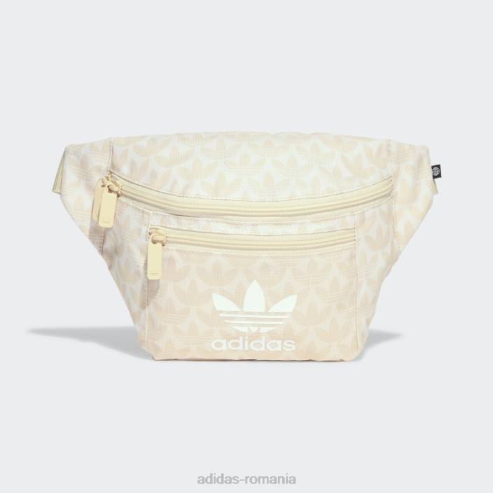 Adidas geantă de talie cu monogramă nisip unisex nisip 2JBN7667