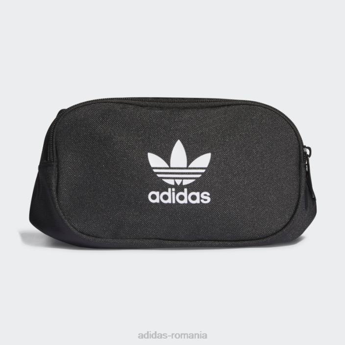 Adidas geantă neagră cu marca adicolor din bandă unisex alb negru 2JBN8135