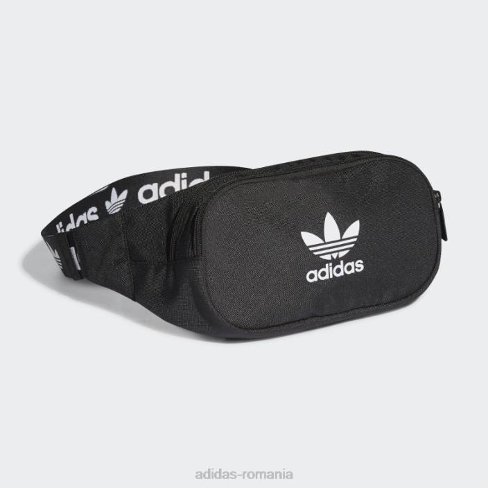 Adidas geantă neagră cu marca adicolor din bandă unisex alb negru 2JBN8135