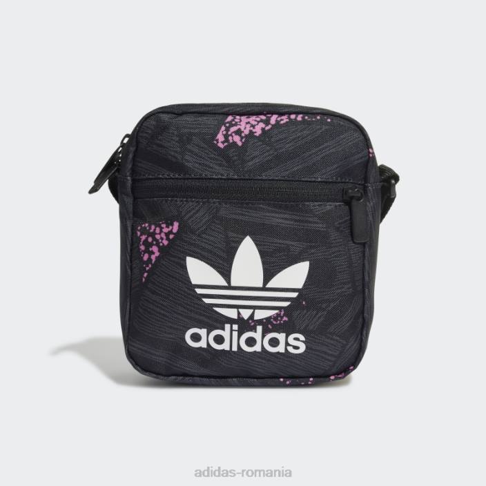 Adidas geantă neagră de festival rekive unisex negru/carbon/roz 2JBN15605