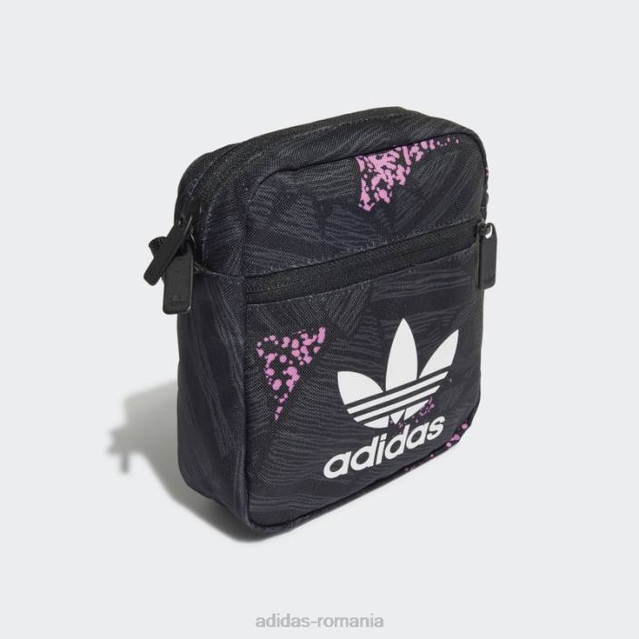 Adidas geantă neagră de festival rekive unisex negru/carbon/roz 2JBN15605