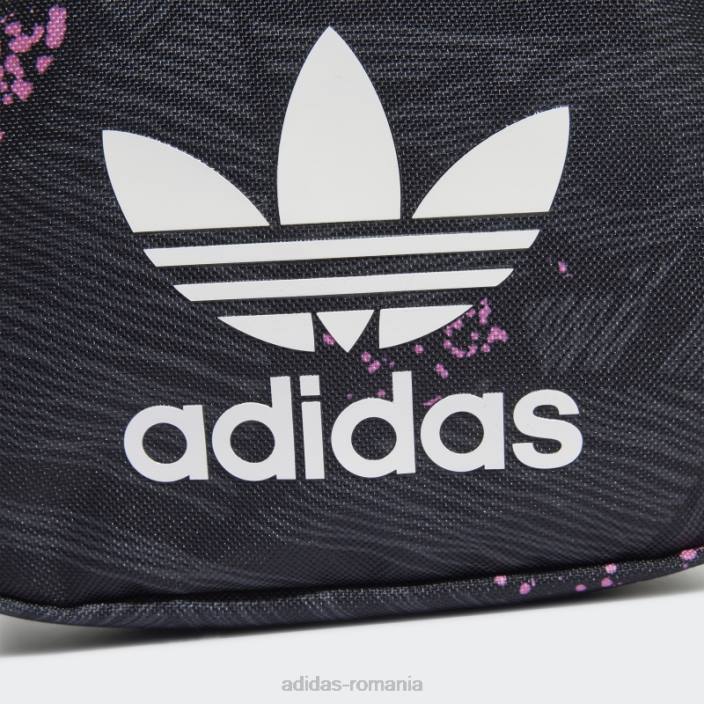Adidas geantă neagră de festival rekive unisex negru/carbon/roz 2JBN15605