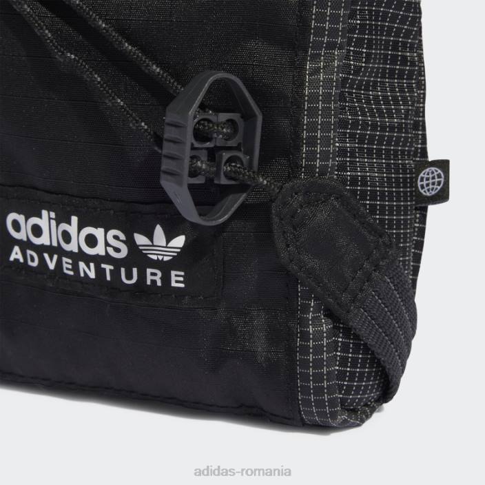 Adidas geantă steagul aventură mic fashion negru unisex negru 2JBN15633
