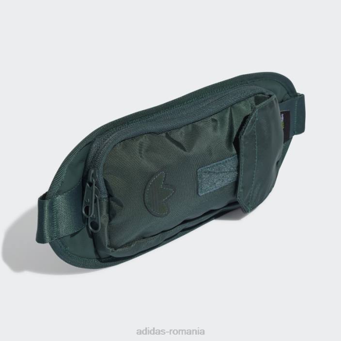 Adidas geanta de talie adicolor contempo verde mineral unisex verde mineral 2JBN15610