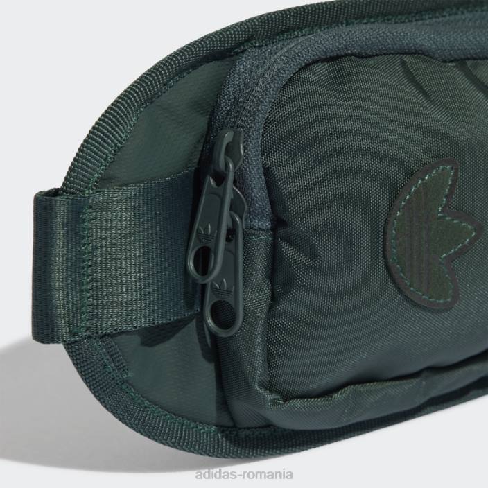 Adidas geanta de talie adicolor contempo verde mineral unisex verde mineral 2JBN15610
